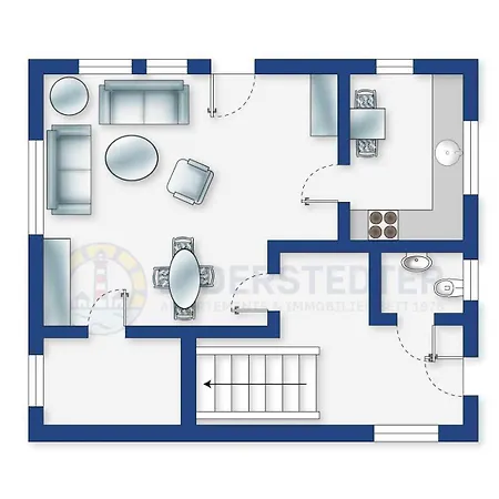 Tatil Evi Haushaelfte 41 Gegen Den Wind Id 162 *