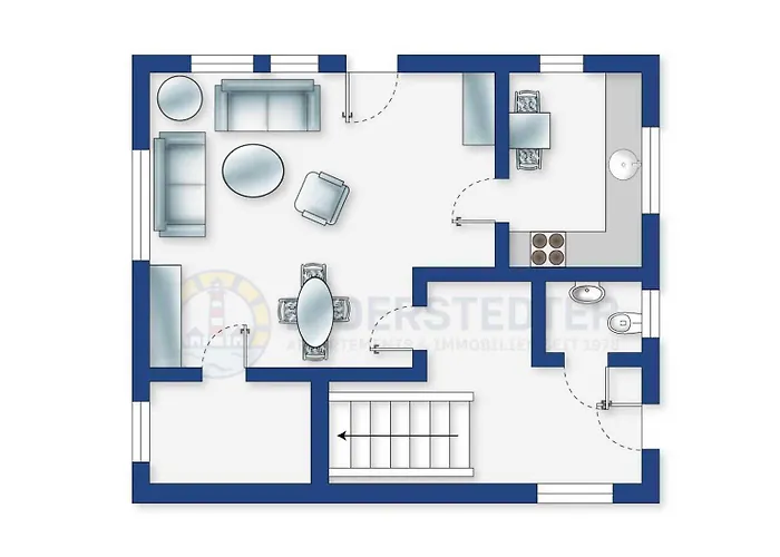 Casa vacanze Haushaelfte 41 Gegen Den Wind Id 162 *